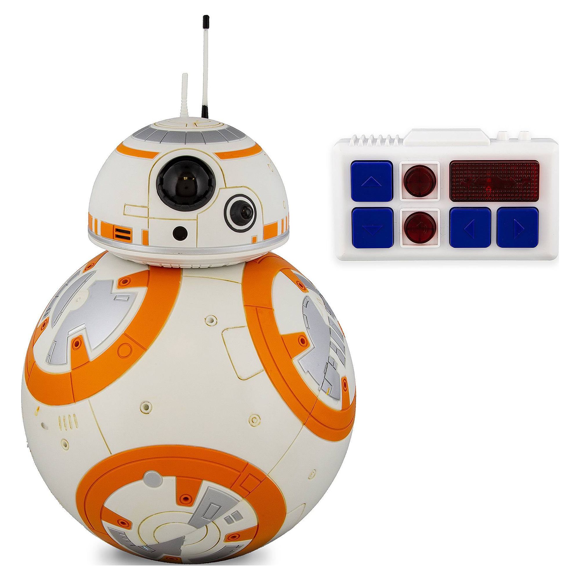 Disney Star Wars BB-8 Interactive Remote Control Droid Depot - H 11 2/5'' (to the top of his antenna) x L 7 1/8" x W 7 1/8" - image 2 of 3
