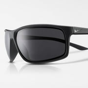 Nike ADRENALINE Nike EV1112 Plastic Unisex Sport Sunglasses Matte Black 66mm Adult