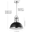thumbnail image 4 of Colgante de cocina JONATHAN Y JYL9536B Homer 13 Vintage LED, 4 of 6