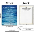 thumbnail image 4 of Motivational Posters for Classroom Canvas Wall Art Framed Art Pictures Wall Decor for Home Office School Gym Living Room Bedroom Bathroom Paintings for Wall Decorations Prints for family and friends, 4 of 6