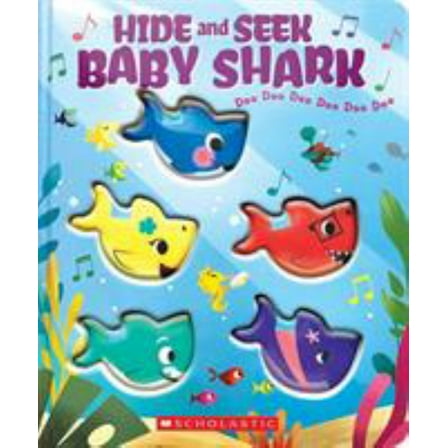Hide-And-Seek, Baby Shark! (a Baby Shark Book) (Board Book)