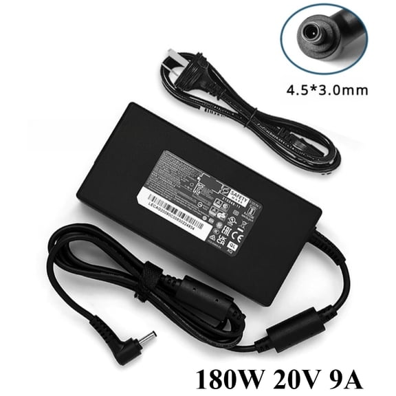 180W 20V 9A Charger for LITEON PA-1181-76 4.5*3.0mm Pin Power Supply AC Adapter
