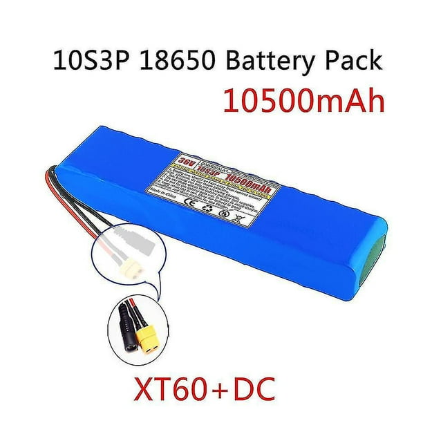 10.5ah Ebike Pack 18650 Li-baterías 10s3p 350w 500w para scooter eléctrico ciclo scooter