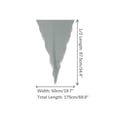 thumbnail image 2 of INSPIRE CHIC Unisex Solid Rhombus Large Scarves Wrinkle Neck Scarf Beach Gauze Wrap Shawl, 2 of 6