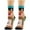 Khaki, variant on JeashCHAT Women Cute Christmas Vintage Printing Thicker Socks Long Sock Comfortable Socks