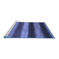 thumbnail image 2 of Ahgly Company Machine Washable Indoor Rectangle Oriental Blue Modern Area Rugs, 2' x 3', 2 of 4