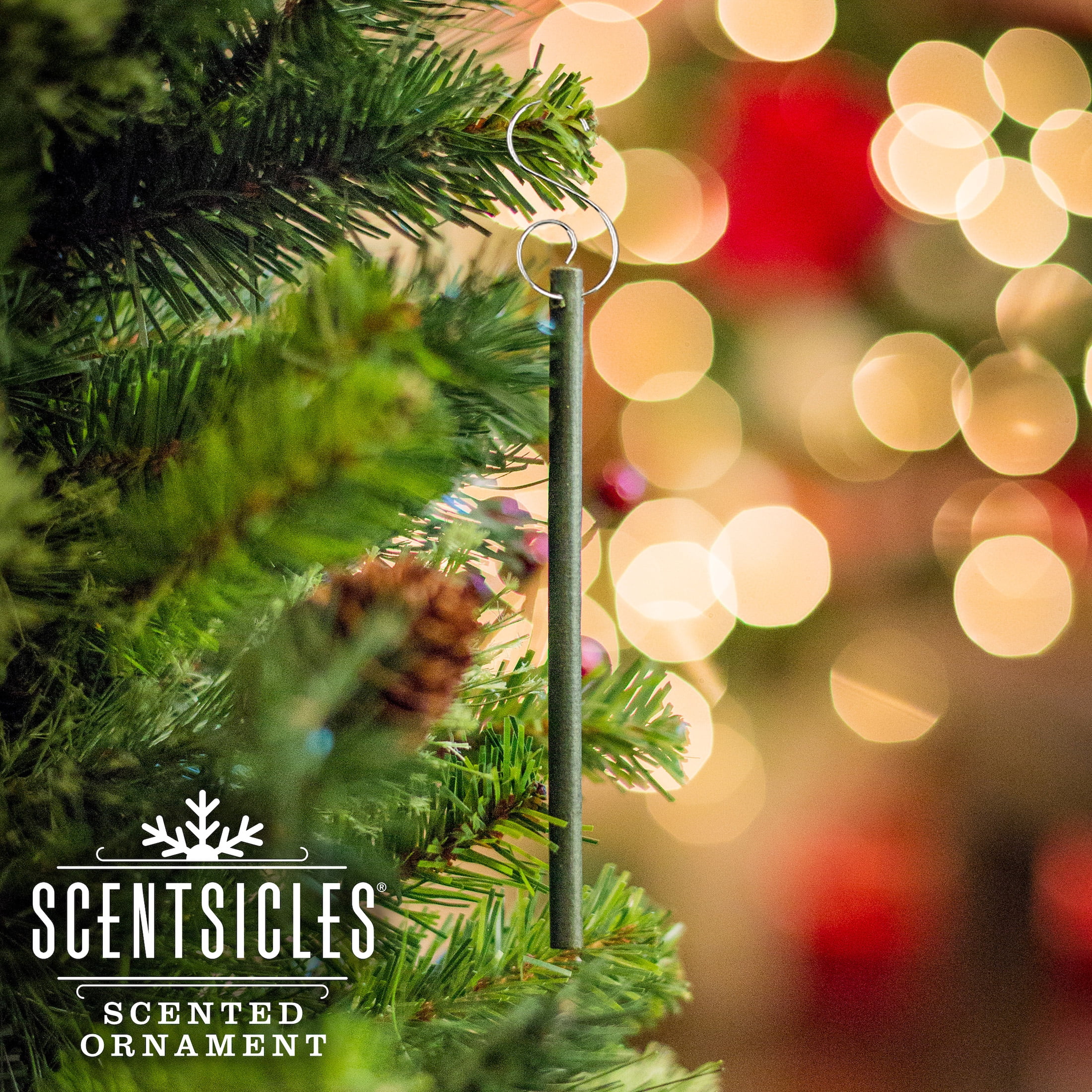 ScentSicles Scented Sticks Hanging Christmas Tree Decorations Buy 3 Tubes £12.99 