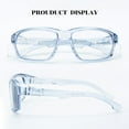thumbnail image 6 of ProtectX Stylish Anti-Fog & Scratch-Resistant Safety Glasses, UV Protection goggles, Anti-Impact Lightweight Glasses for Men Women Blue Clear, 6 of 7