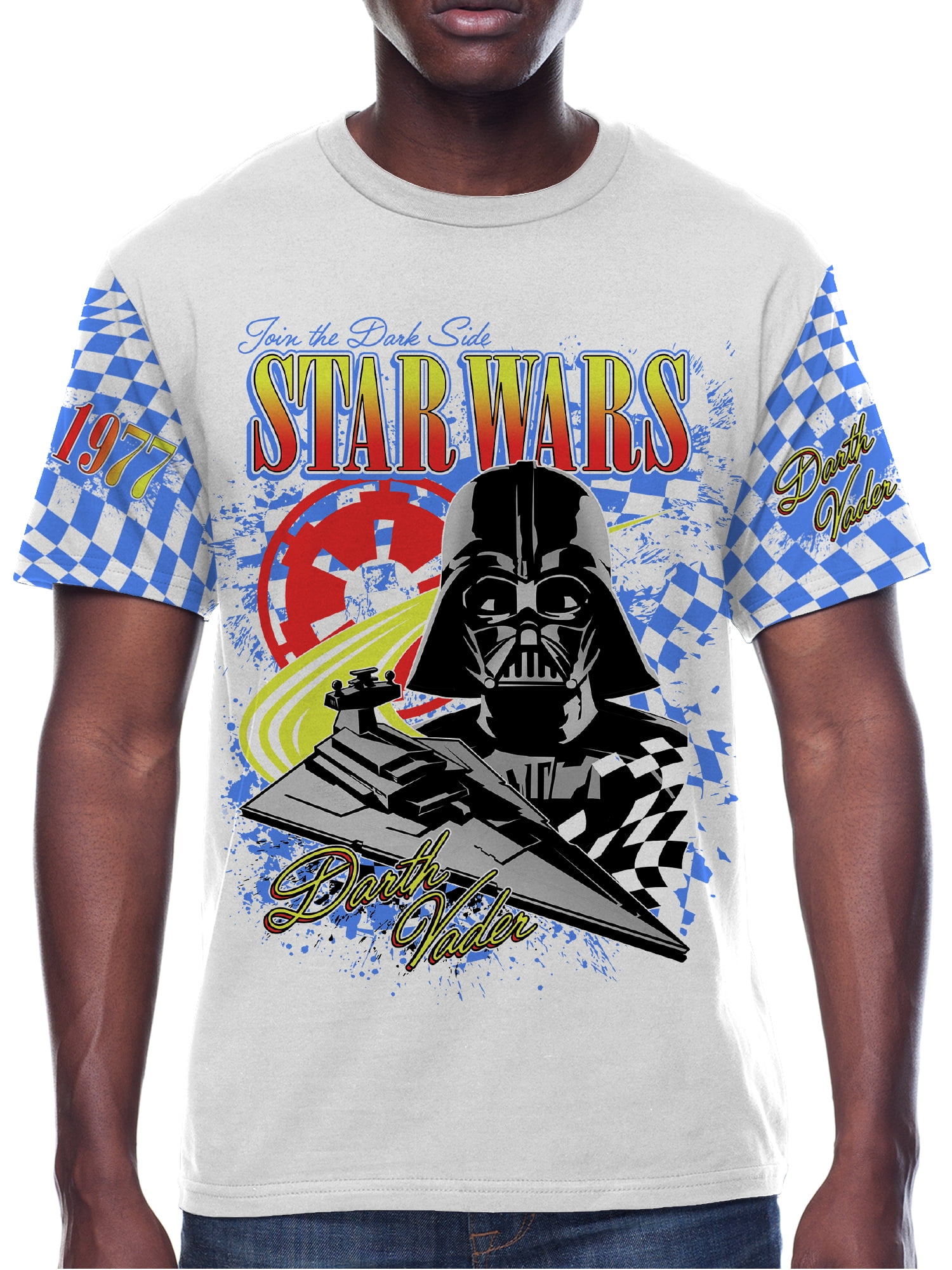 Star Wars, Mens Graphic Tee, Falcon Vader Race, 2-Pk, Sizes S-3XL