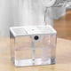 thumbnail image 5 of Humidificador portátil USB T15, atomizador humectante de escritorio para el hogar, humidificador de gran capacidad de 1,5 L, blanco, 5 of 14
