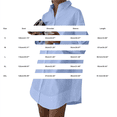 thumbnail image 3 of Duoif Womens Dresses, Shirt Dress Collar Top, V-Neck Long Sleeve Dresses for Women White L, 3 of 9