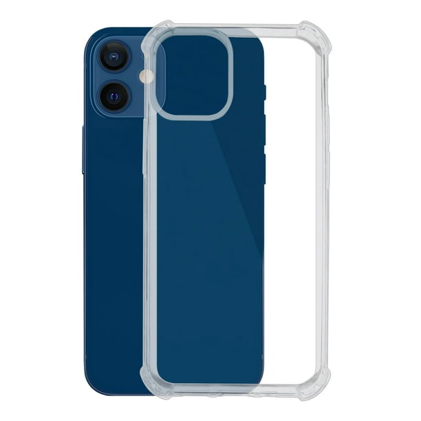 Funda de silicon con orillas reforzadas Air para iPhone 12 Mini Transparente Atti Hit jelly