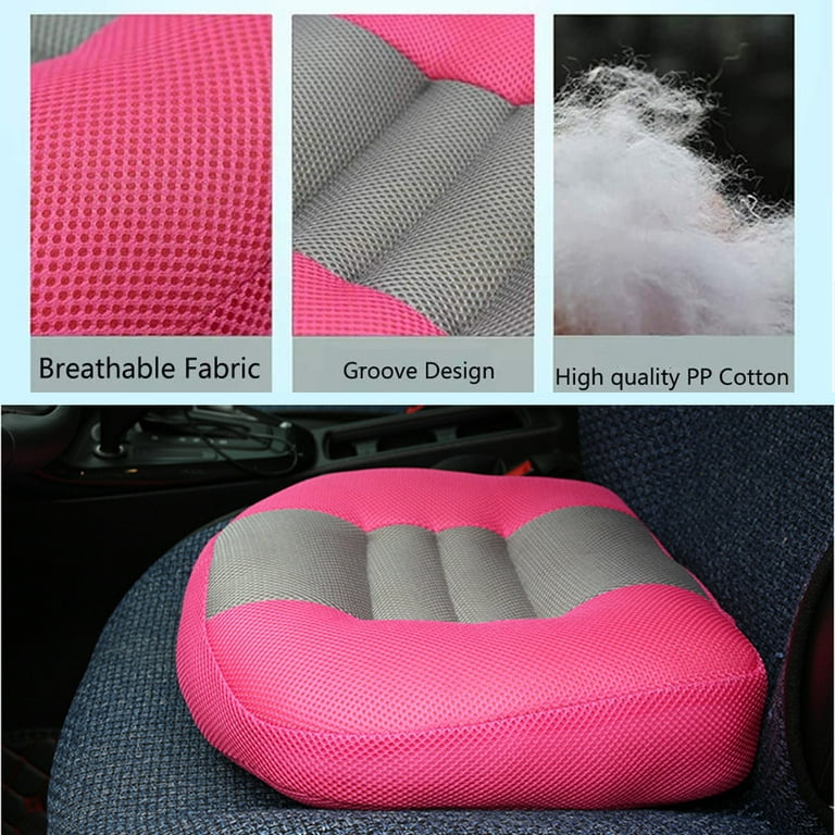 Car Booster Seat Cushion Heightening Height Boost Mat Driver Booster Seat  Car Seat Cushion Portable Car Seat Pad for Car Office Home