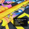 thumbnail image 5 of Sublime Sun Trippy Wall Art Psychedelic Mushrooms Colorful Hippie Tapiz para colgar en la pared para dormitorio 150x130 (Molido) JAMW Sencillez, 5 of 5