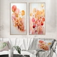 thumbnail image 1 of Designart "Circular Geometry Serendipity II" Modern Geometric Framed Wall Art Set Of 2 - Modern Gold Framed Canvas Set For Living Room Decor, 1 of 6