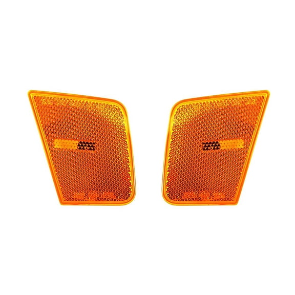 New Side Marker Lights Pair Fits Jeep Liberty 2005-06 2007 Ch2551123 55156883Ab