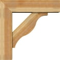 thumbnail image 3 of Ekena Millwork 8"W x 30"D x 30"H Funston Block Rough Sawn Bracket w/ Offset Brace, Western Red Cedar, 3 of 25