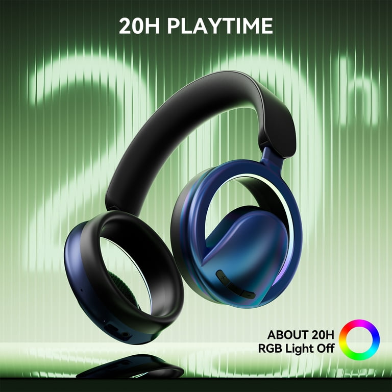 VEAT00L Wireless Bluetooth Open Ear Headphones, Blue photo 6
