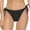 Black, variant on vigerkar String Tie Side Bikini Bottoms - Women Full Coverage Swimsuit Bottom Mid Rise Mid Waist Swim Bathing Suit Bottom Black, XL