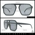 thumbnail image 5 of SA106 by Male Adult Octagon Geometric Plastic Racer Pilots Sunglasses, Yellow, 1, 5 of 10