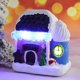 thumbnail image 3 of 2pcs Decoración de Casa de Nad Decoración de Adorno de Resina de Luz LED Baoblaze estado de pueblo decorativo de la ciudad, 3 of 8
