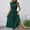 Green, variant on SMihono Fashion Summer Casual Flutter Short Sleeve Midi Dress,Solid Ruffle Trim Belted Dress,Boho Dresses for Women 2025 Fall Casual Pink XL