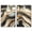 Silver Frame, variant on Black and Gold Abstract Canvas Print Geode Wall Decor Set by Art Remedy, Black Frame, 20 x 30