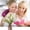 White, variant on Artificial Flowers Wedding Decor Outdoor & Home Floral Single 6 Head Faux Silk Carnation Floral Branch, Natural Petal Bloom for Farmhouse Bedroom Seasonal Gift Styling
