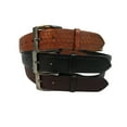 thumbnail image 2 of Mens Belt Western Leather Belts for Women Cowboy Basket Weave Tooled School Uniform Office, 2 of 9