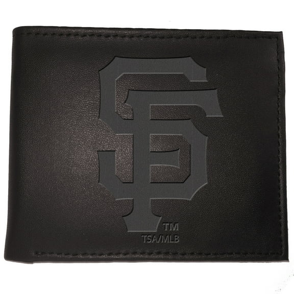 Black San Francisco Giants Hybrid Bi-Fold Wallet