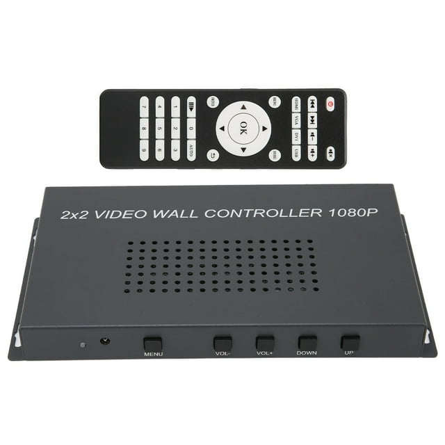 Controlador De Pared De Video, Interfaz Multimedia HD Procesador De Pared De Video Plug And Play Multifuncional Para Computadoras Para Computadoras Portátiles Para Decodificadores