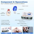 thumbnail image 4 of SUWU Hearing Aids for Seniors with digital Displays,Wireless Hearing Aids with Adjustable Volume,Invisible Hearing Amplifier with Noise Reduction with Large Capacity Battery Charging Case, 4 of 9