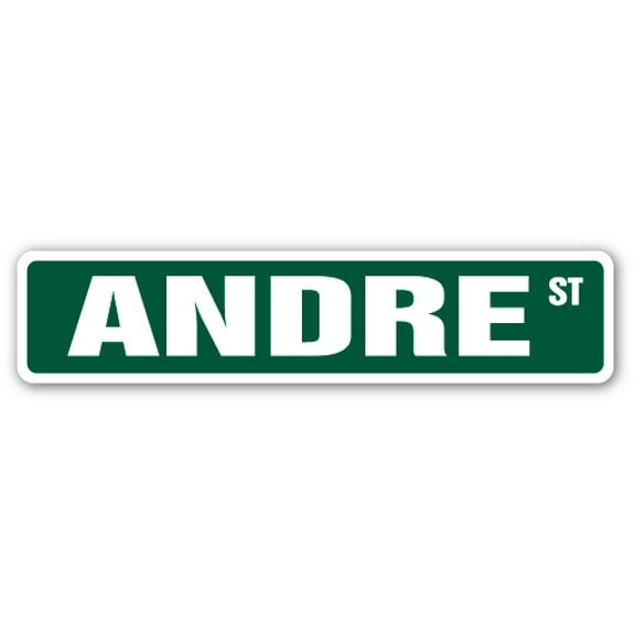Andre Street [3 Pack] of Vinyl Decal Stickers |for Laptop Car