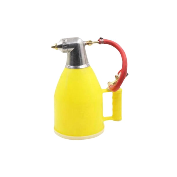 pulverizadora de tolva de aire portátil, pulverizador de pintura de de pintura de yeso, aerógrafo de lanza de tolva de 0,79 galones B Baoblaze Pulverizador de tolva de aire