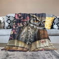 thumbnail image 2 of Awypu Just A Girl Who Loves Books and Owls Blanket for Girls Boys Women Cartoon Owls Throws Blanket Soft Flannel Funny Blankets Warm Lightweight for Sofa Couch Bed Gift for Kids Teens Adults, 2 of 6