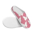 thumbnail image 3 of Lsque Butterfly 2 Pattern Womens Comfort Cotton on Scuff With Memory Foam and Anti-skid Sole Slipper-42/43, 3 of 7