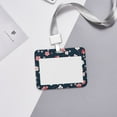 thumbnail image 6 of Kdxio Cherry Blossoms Card Badge Holder Work Badge Sleeve for Office, School, Factory, ID Credit Cards, Driver Licenses and Passes, 6 of 7