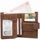 thumbnail image 3 of Leather Wallet for Coin Purse Card Holder Designer Men's Wallet Money Bags, 3 of 5