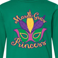 thumbnail image 4 of Inktastic Mardi Gras Princess Long Sleeve Youth T-Shirt, 4 of 5