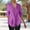 Purple, variant on Blmnix Tunic Button Up Shirt Solid Color Green Women’s Tops, Tees & Blouses Long Sleeve V-Neck Shirts