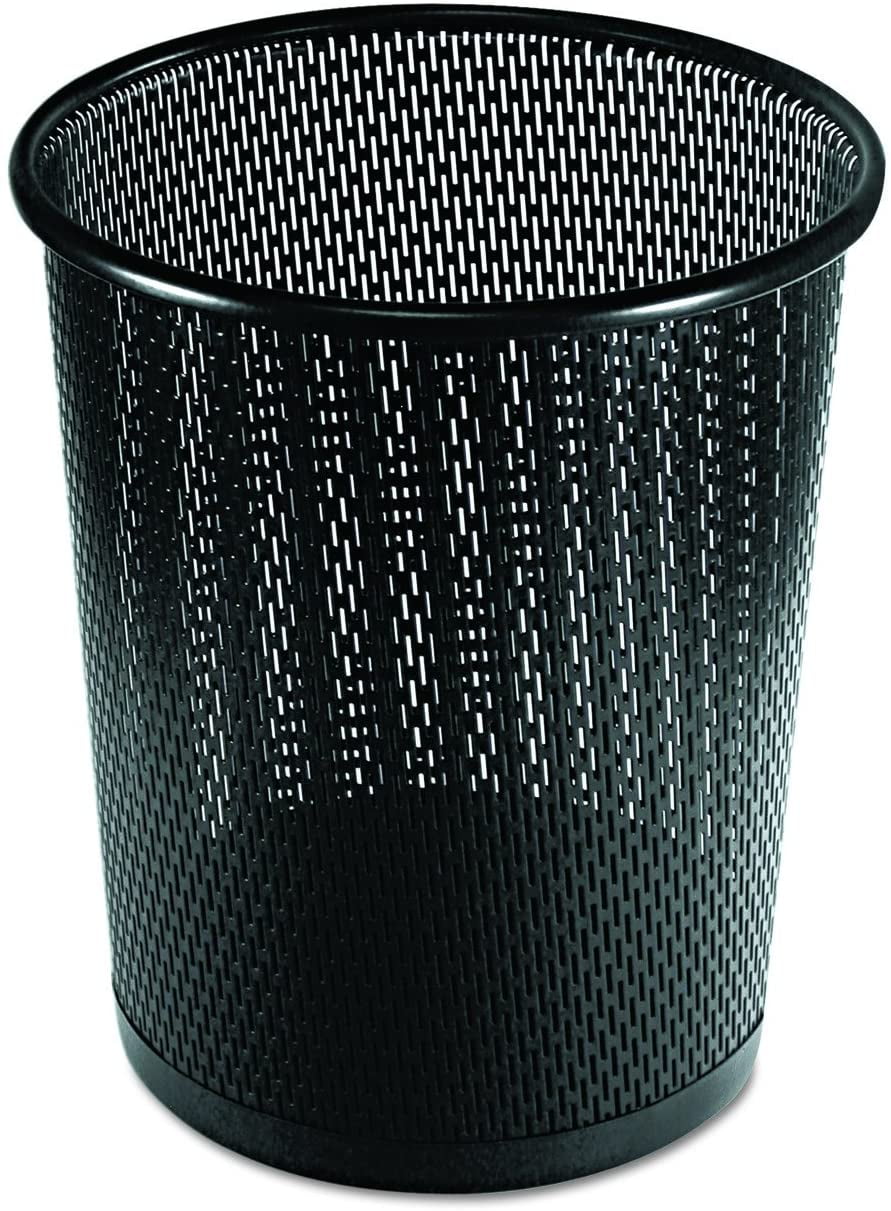 Artistic Urban Collection Punched Metal Business Waste Bin Garbage Can
