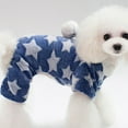 thumbnail image 4 of jiaroswwei Dog Coat Interesting Wear-Resistant Star Pattern Cold Weather Dog Jacket for Camping, 4 of 8