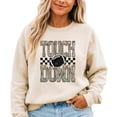 thumbnail image 4 of Camo Touchdown Sweatshirt for Men Women & Teens Trendy Football Game Day Crewneck Fan Gift Sand Sweatshirt Adult Small, 4 of 7