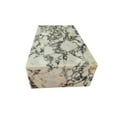 thumbnail image 4 of Genuine Marble Block Coffee Table - Calacatta Viola Marble, 4 of 5