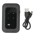 thumbnail image 2 of 4G LTE Mobile Hotspot, Support 10 Users Connections 150Mbps 4G Mobile WiFi Hotspot Multifunctional LED Smart Screen Display Built in Firewall  for Travel, 2 of 7