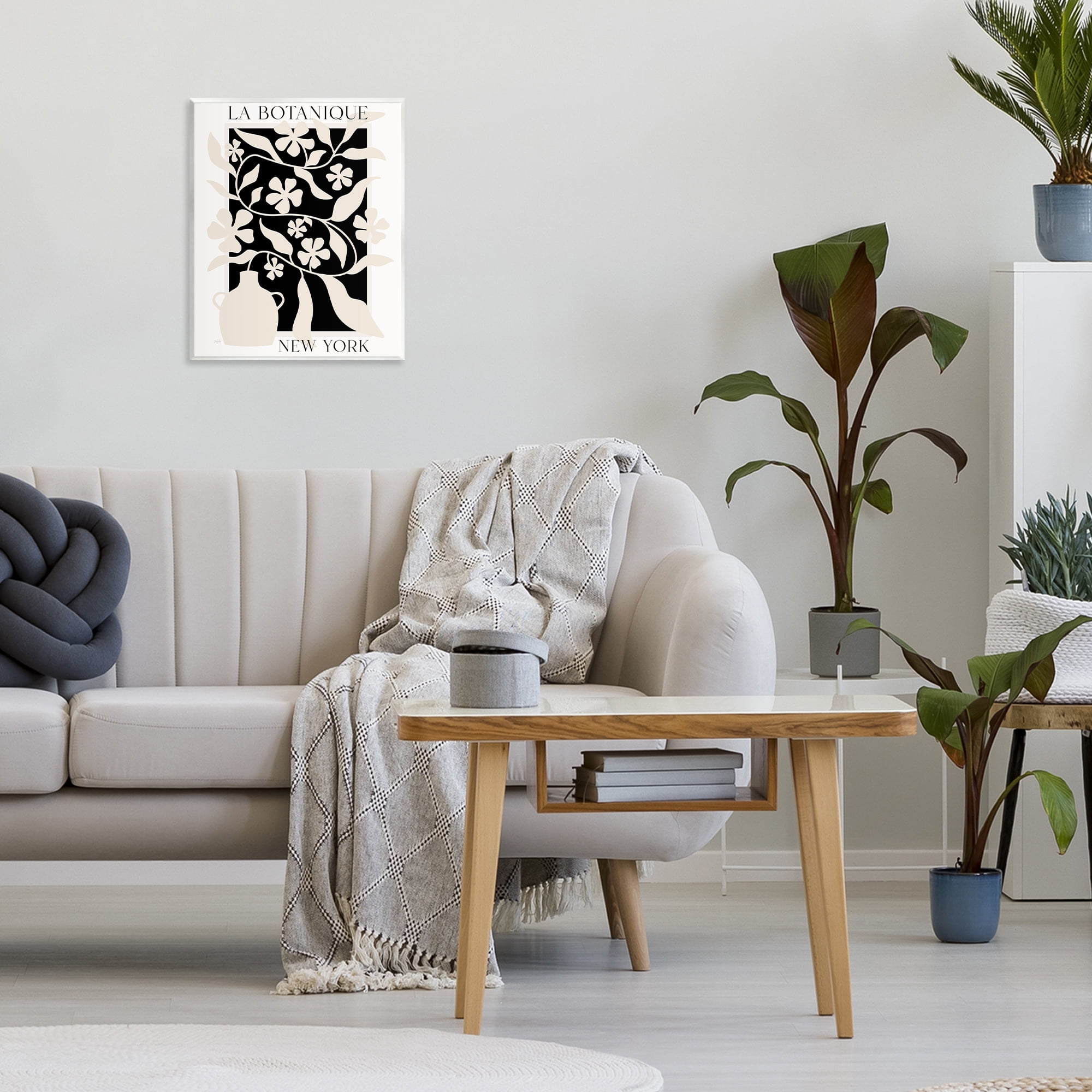 Stupell Industries La Botanique New York Wall Plaque Art, design by Natalie Carpentieri