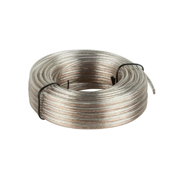 Metra CF-SWRR Speaker Wire 30 Feet 24 Gauge Roll 9 Meters Clear Jacket