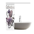 thumbnail image 2 of WOPOP Fantastic Gothic Octopus Shower Curtain Waterproof Fabric Bath Curtain 66x72 inches, 2 of 2