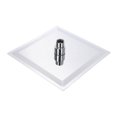 thumbnail image 3 of Homgeek - Lámpara de techo moderna de alta calidad para baño, de acero inoxidable cromado ultrafino., 3 of 7