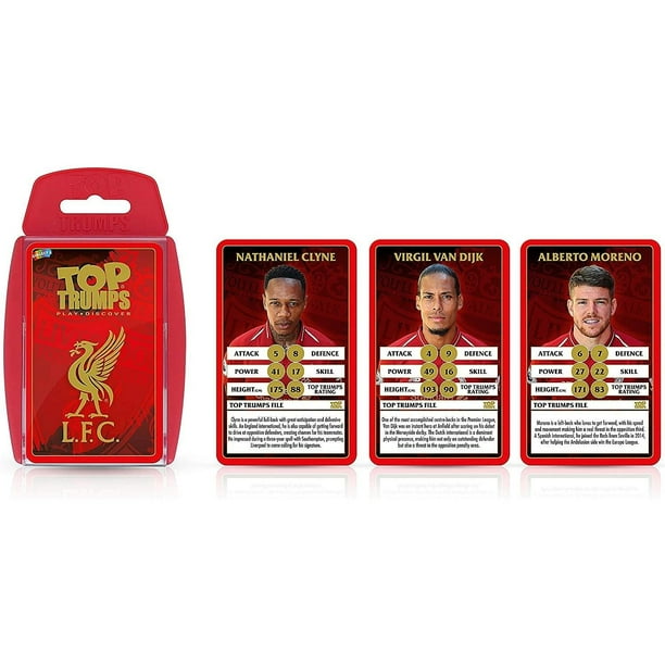 Top Trumps Liverpool FC Walmart